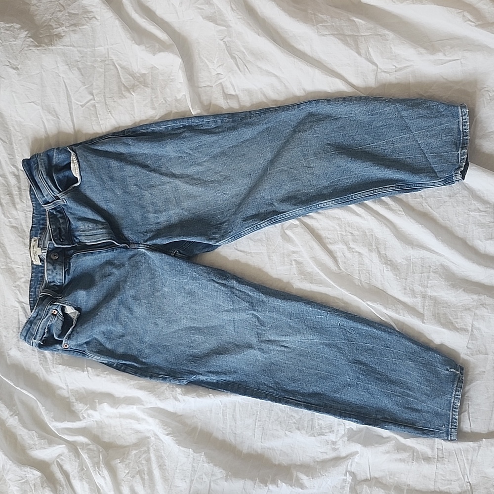 Abercrombie & Fitch Curve Love Mom High Rise